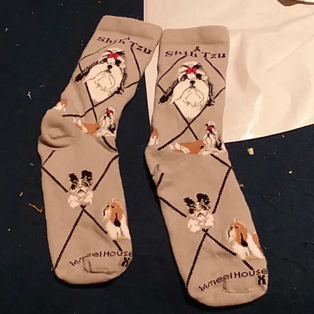 Shih Tzu Socks - Picture 2 of 2